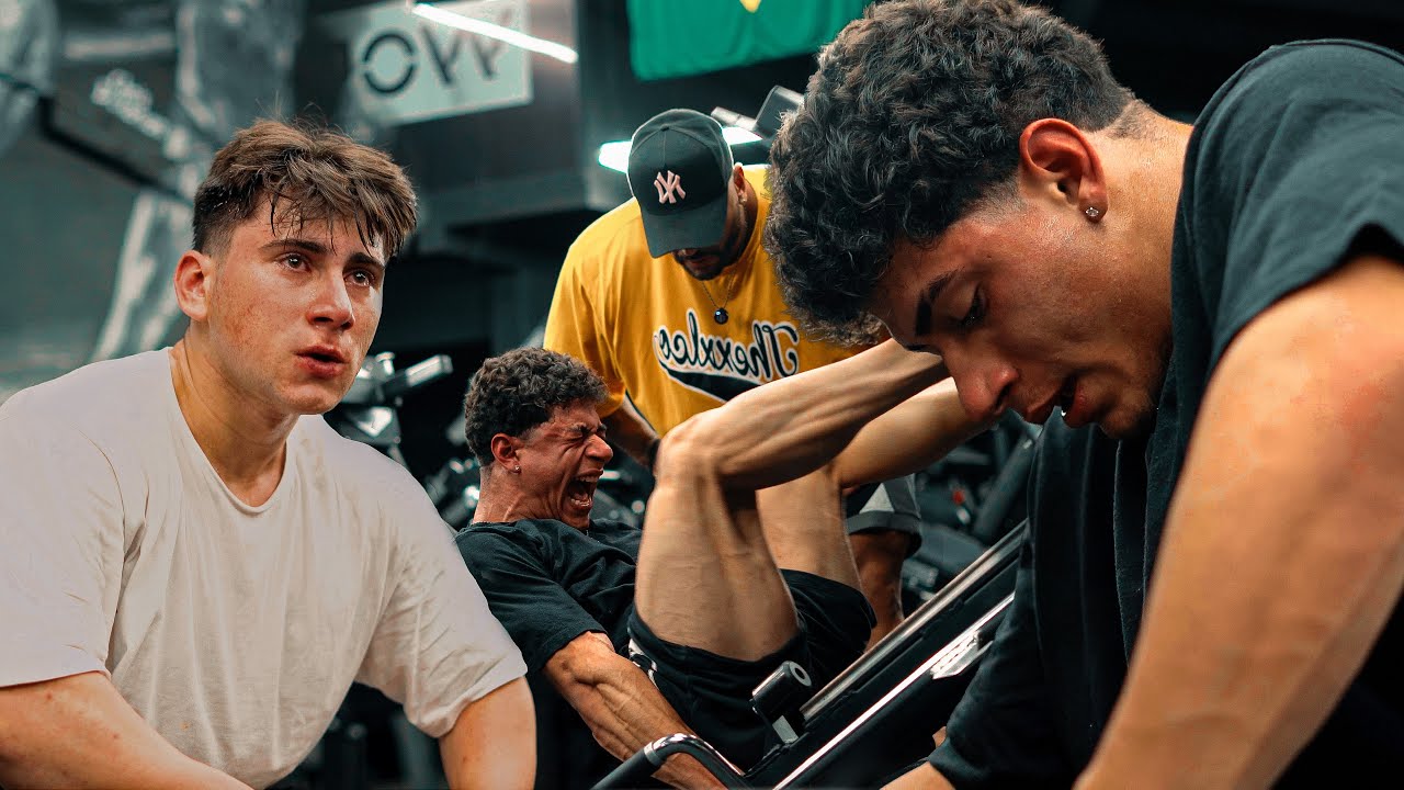 ALAN WAZE E MATHEUS ZONE EM UM LEG DAY DA MORTE 💀  | ROAD TO ARNOLD CLASSIC ⭕