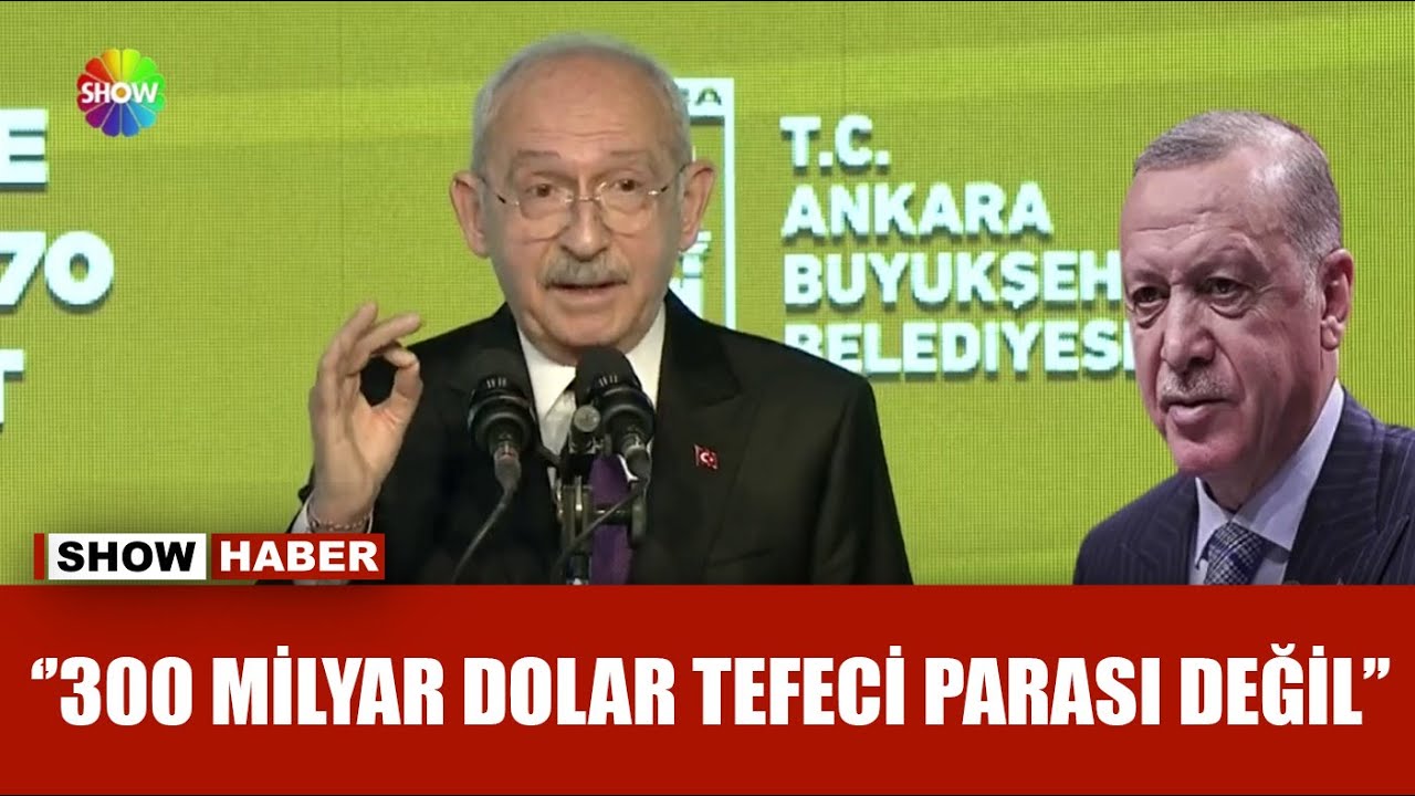 Kılı&ccedil;daroğlu Erdoğan'a karşılık verdi