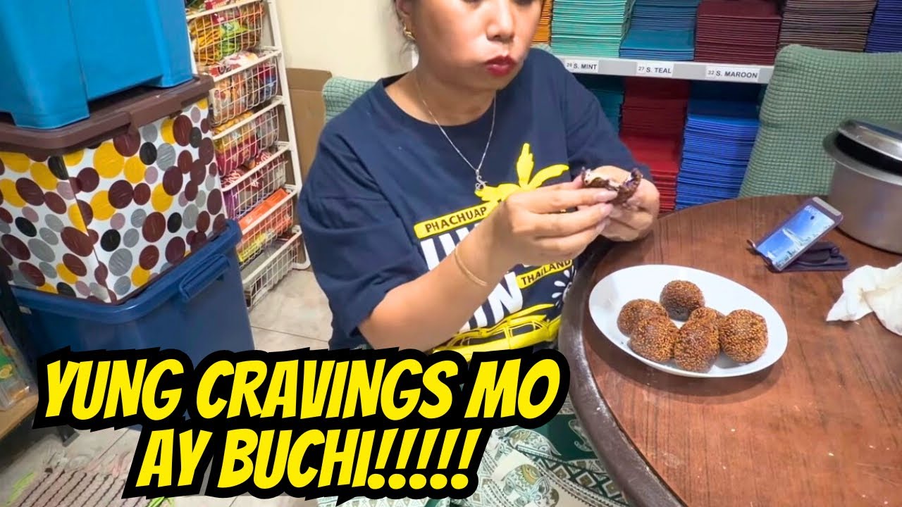 ‼️FIRST TIME MAGLUTO NG BUCHI - DINNER + MERYENDA ‼️