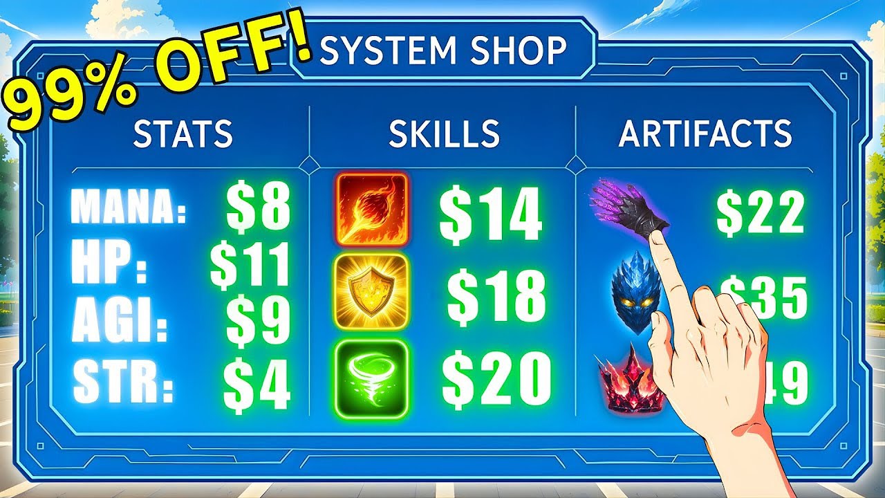 Habang Nagti-train ang Lahat, Siya Bumibili Lang ng Skills at Stats na Halos Libre!
