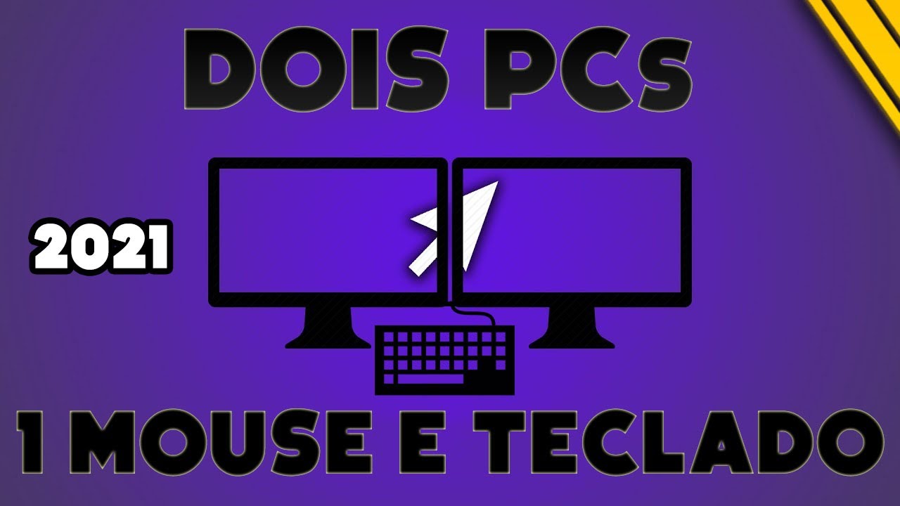 Controlar 2 computadores com um mouse e um teclado 2022/2023