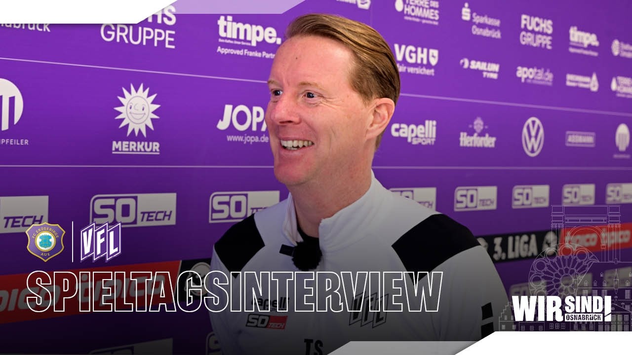 Spieltagsinterview vor #AUEOSN | FC Erzgebirge Aue - VfL Osnabrück