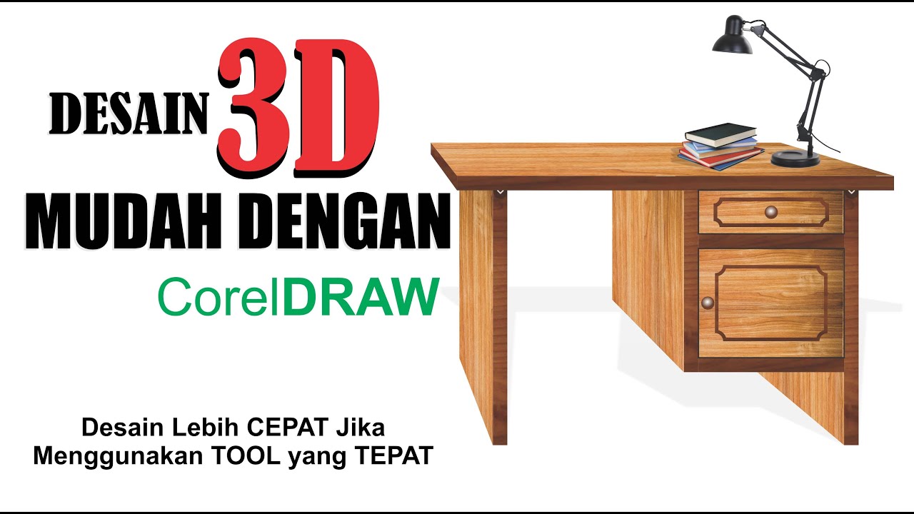 Cara Mudah Membuat Efek 3D dengan Coreldraw - 3D Effect