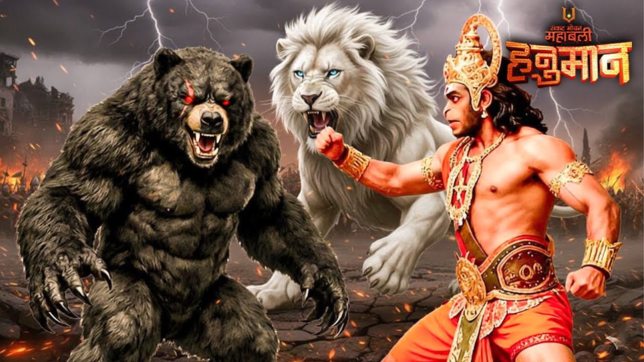 जब जामवंत के भाई ने किया हनुमान जी पर घातक प्रहार | रणभूमि कांप उठी | Mahabali Hanuman | EP - 374