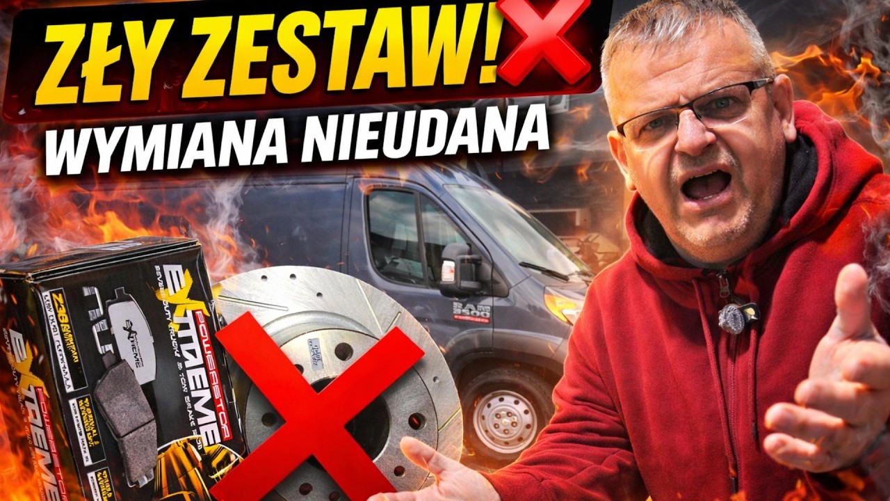 Zam&oacute;wiłem ZŁE hamulce do Ram ProMaster ❌ Wymiana nieudana!
