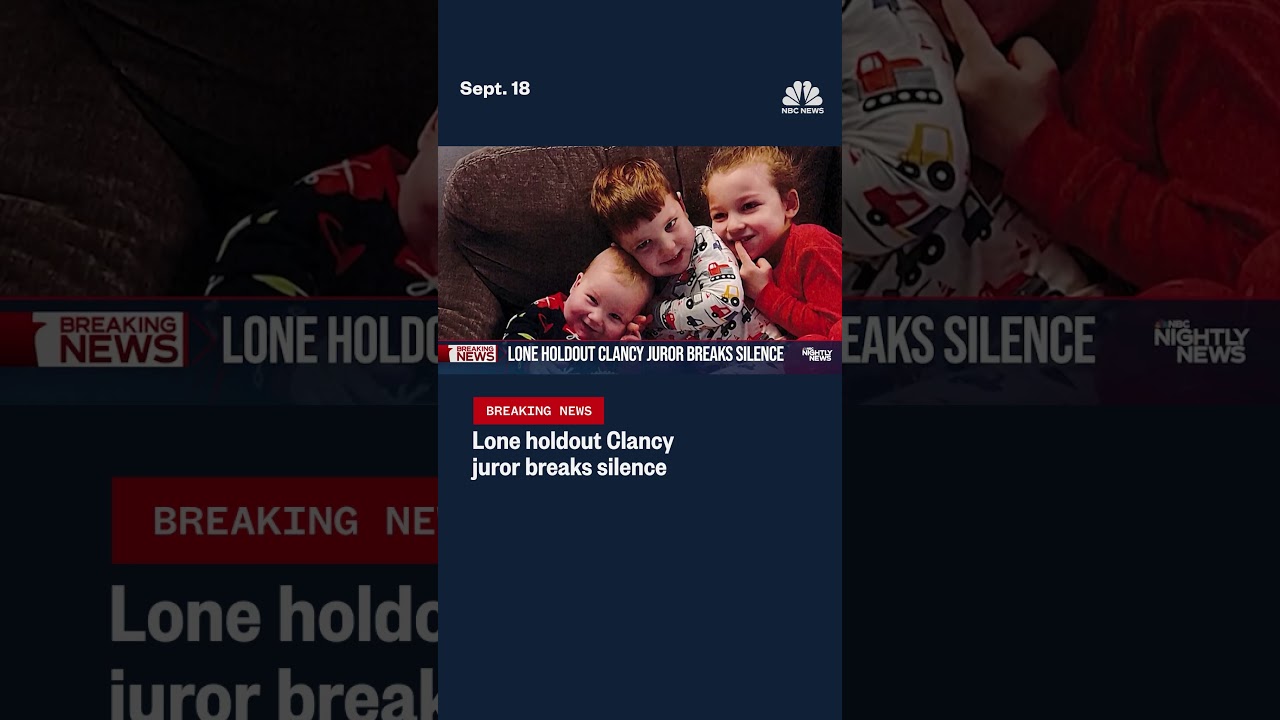 Lone holdout Clancy juror breaks silence