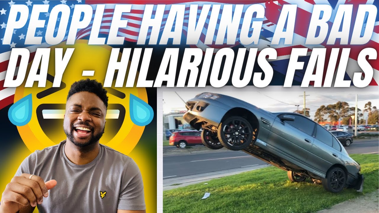 🇷🇺BRIT реагирует на людей, у которых был плохой день — Уморительные провалы!