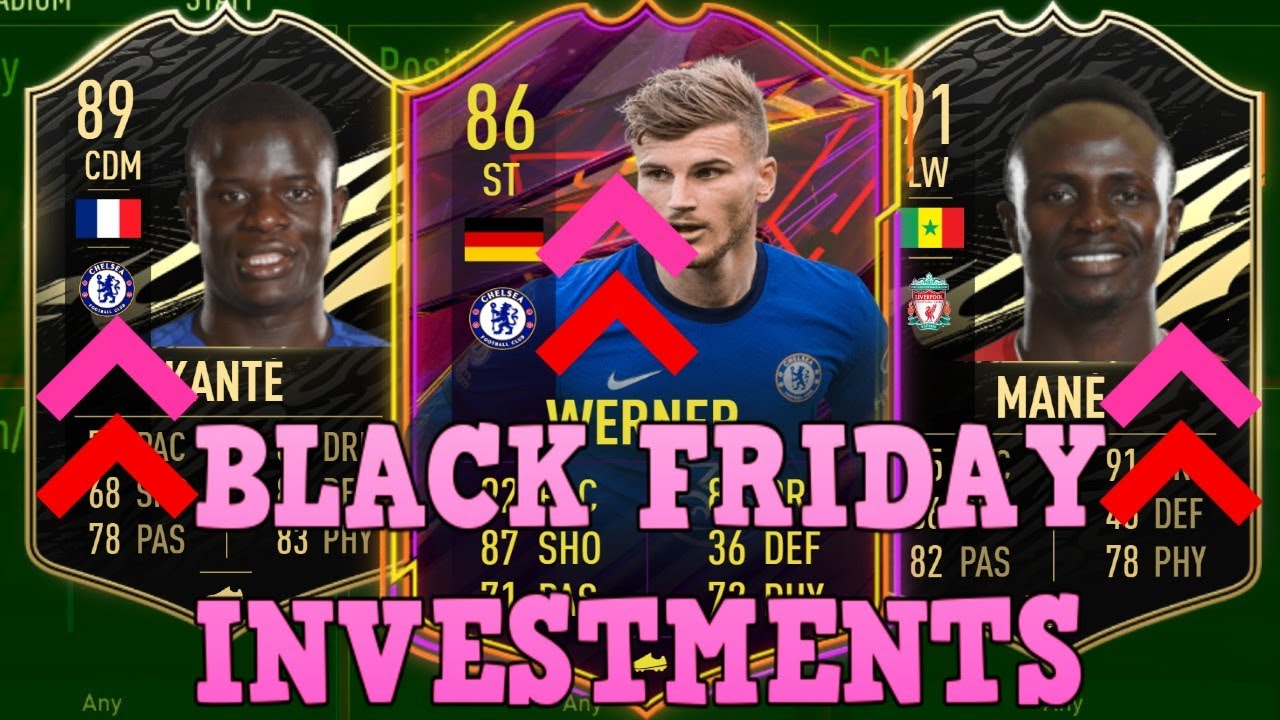 BLACK FRIDAY IS HERE!!! INVESTMENTS TO MAKE:FIFA 21 ULTIMATE TEAM TRADING METHODS.