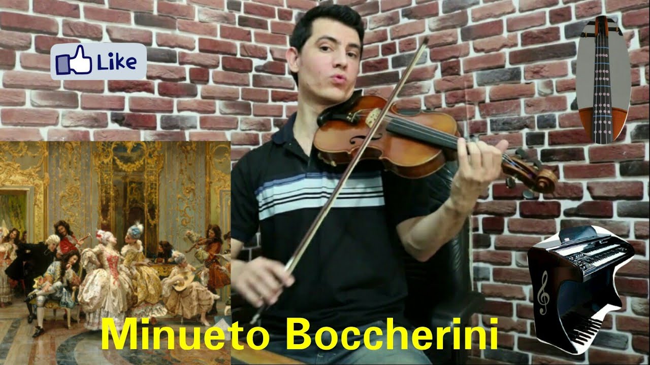 Como TOCAR Minueto de BOCCHERINI no Violino - Com Partitura