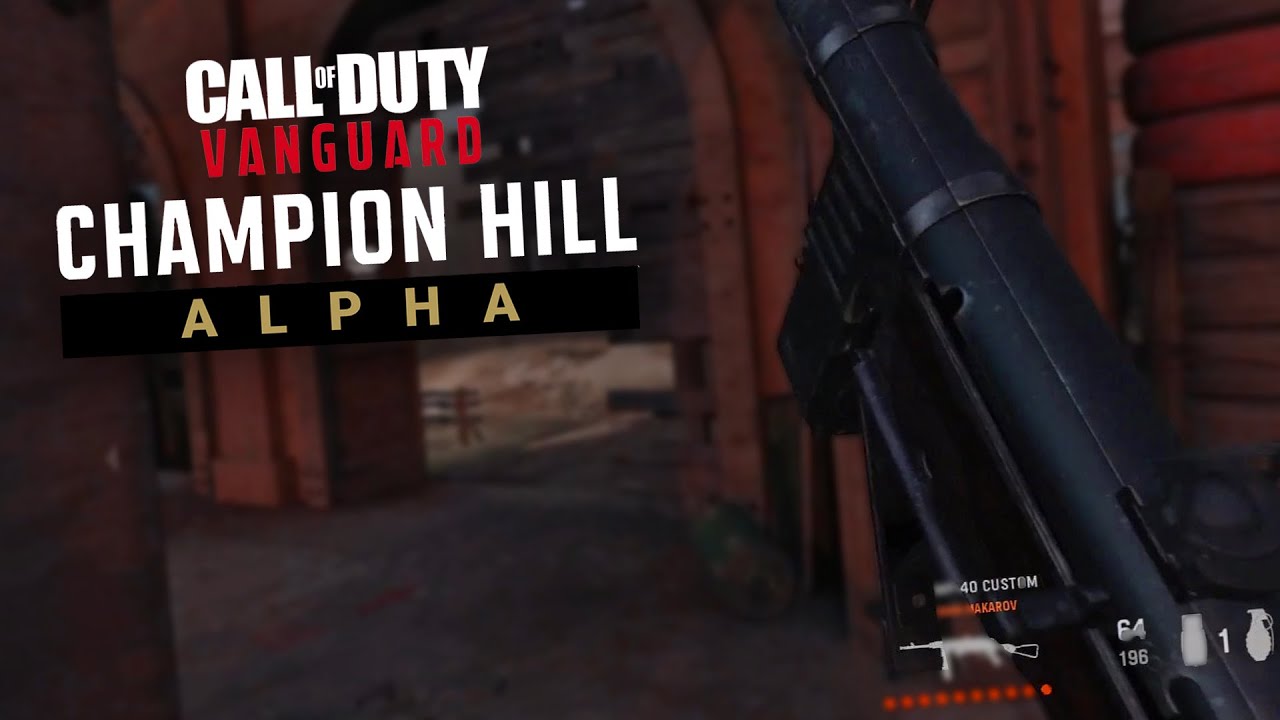 NEW Call of Duty: Vanguard Champion Hill Alpha (First thoughts and impressions!)