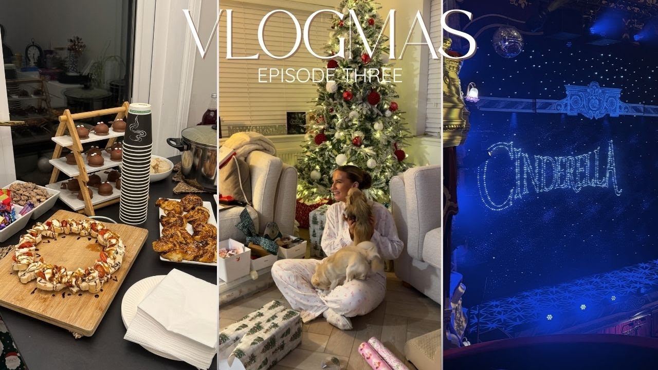VLOGMAS | Эпизод 3 - рождественские покупки, пантомима, рождественские ярмарки, уборка и многое д...