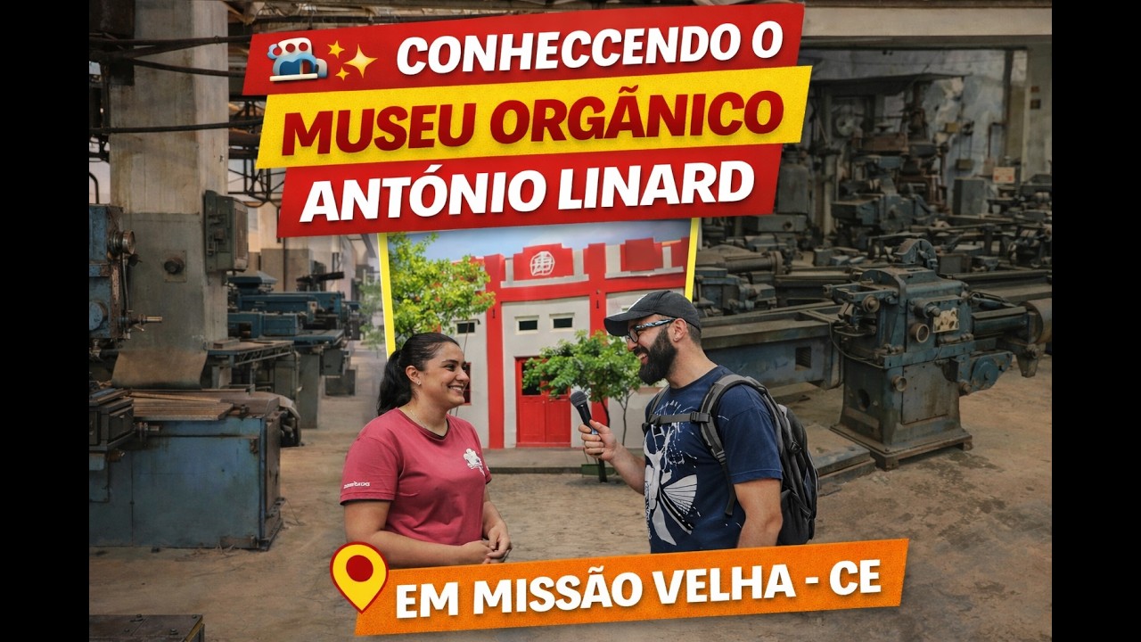 🎥✨ Conhecendo o Museu Orgânico Antônio Linard em Missão Velha-CE.