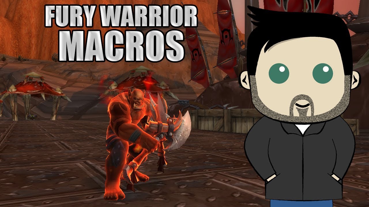 Fury Warrior GSE Macros for BFA!