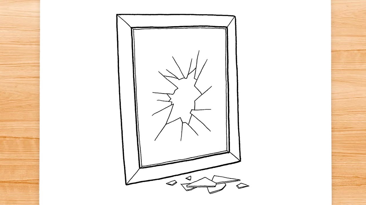 How to draw Broken Mirror