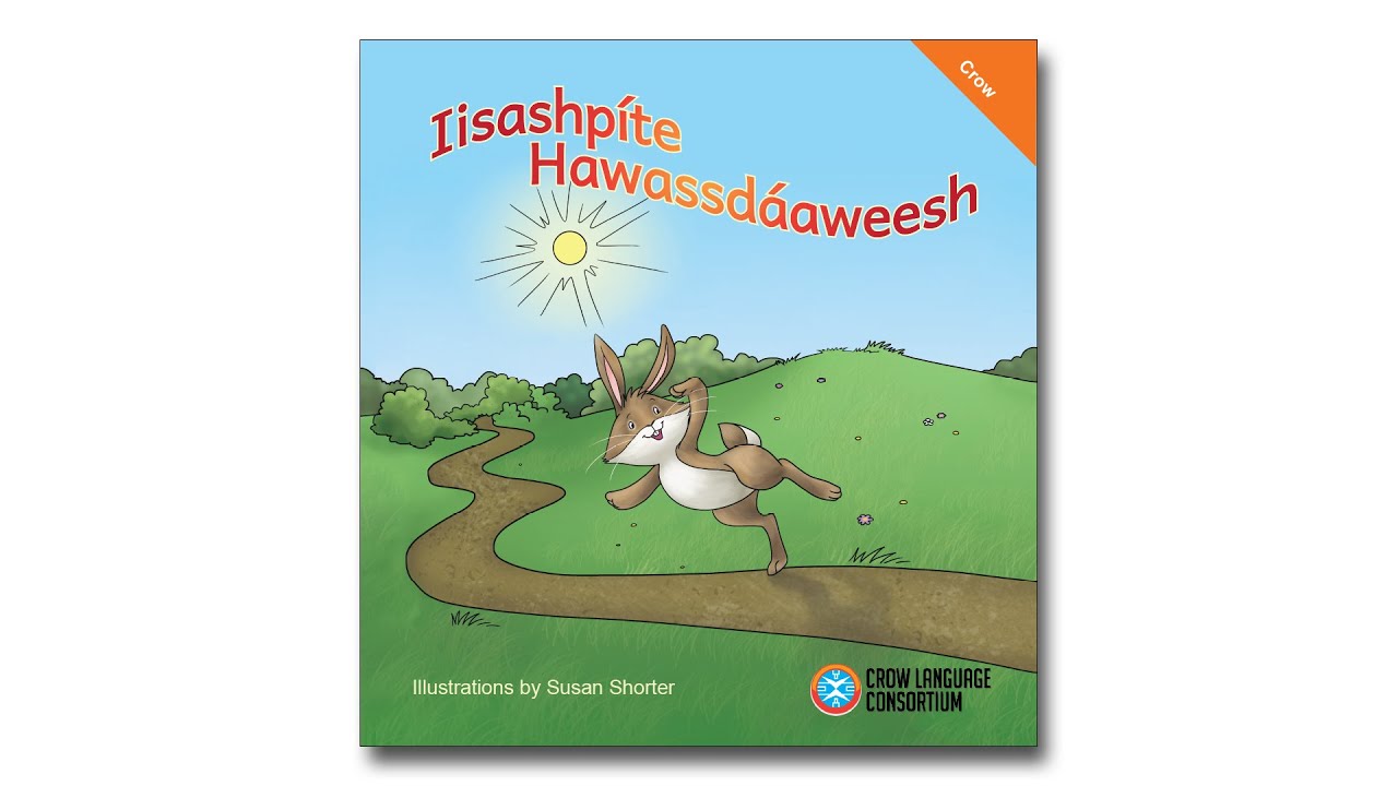 Iisashpíte Hawassdáaweesh - Bilingual Crow Picture Book