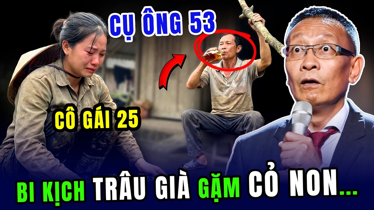 Tâm sự cùng văn sâm: Nỗi khổ oái ăm cô gái 25 tuổi lấy cụ ông 53 tuổi, văn sâm khóc nghẹn biết tin
