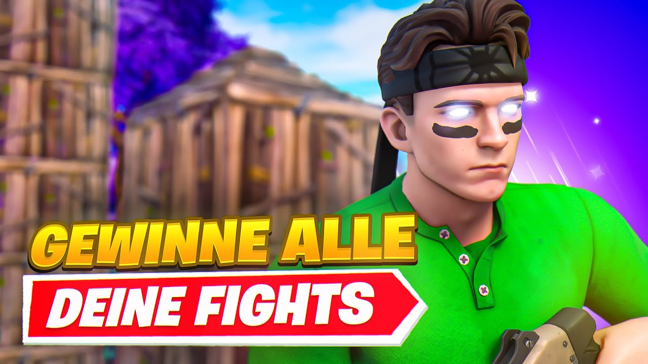 SO gewinnst du *ALLE* deine K&auml;mpfe in Fortnite! - (Pro Tipps um BESSER ZU WERDEN)