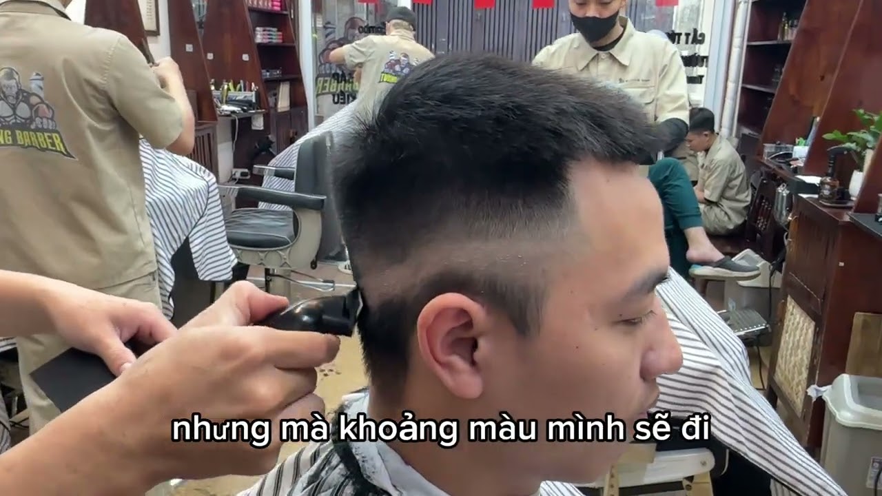 Hướng dẫn skinfade mohican ngắn siêu dễ làm 