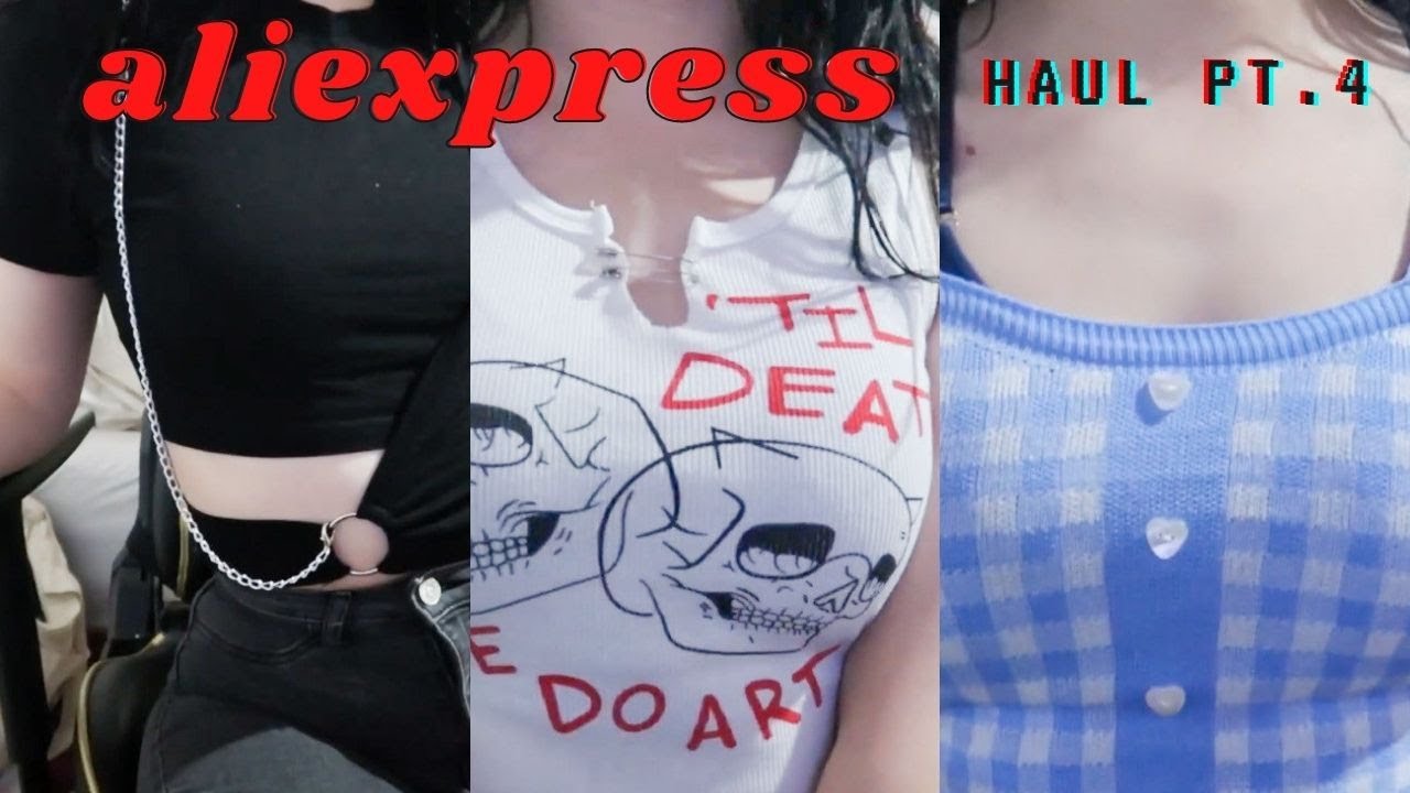 haul aliexpress pt.4 ✨ ropa, accesorios, audifonos, etc.