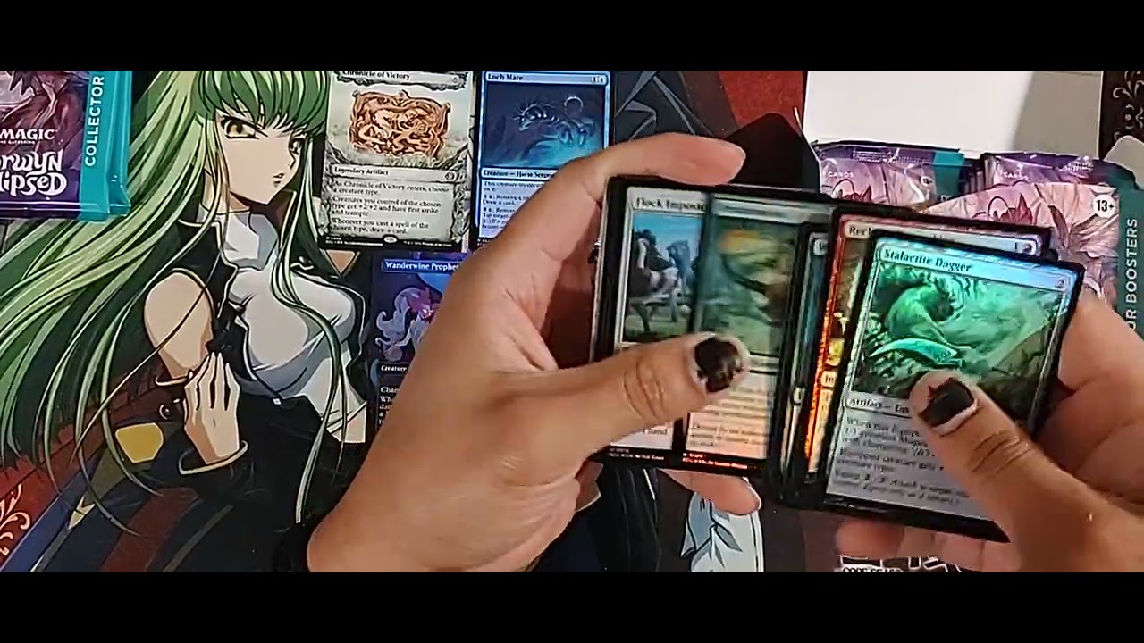 MTG Lorwyn Eclipsed Collector Booster Box opening 