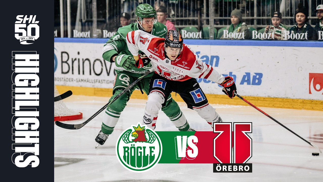 Rögle vs Örebro | 28 feb 2026 | Highlights