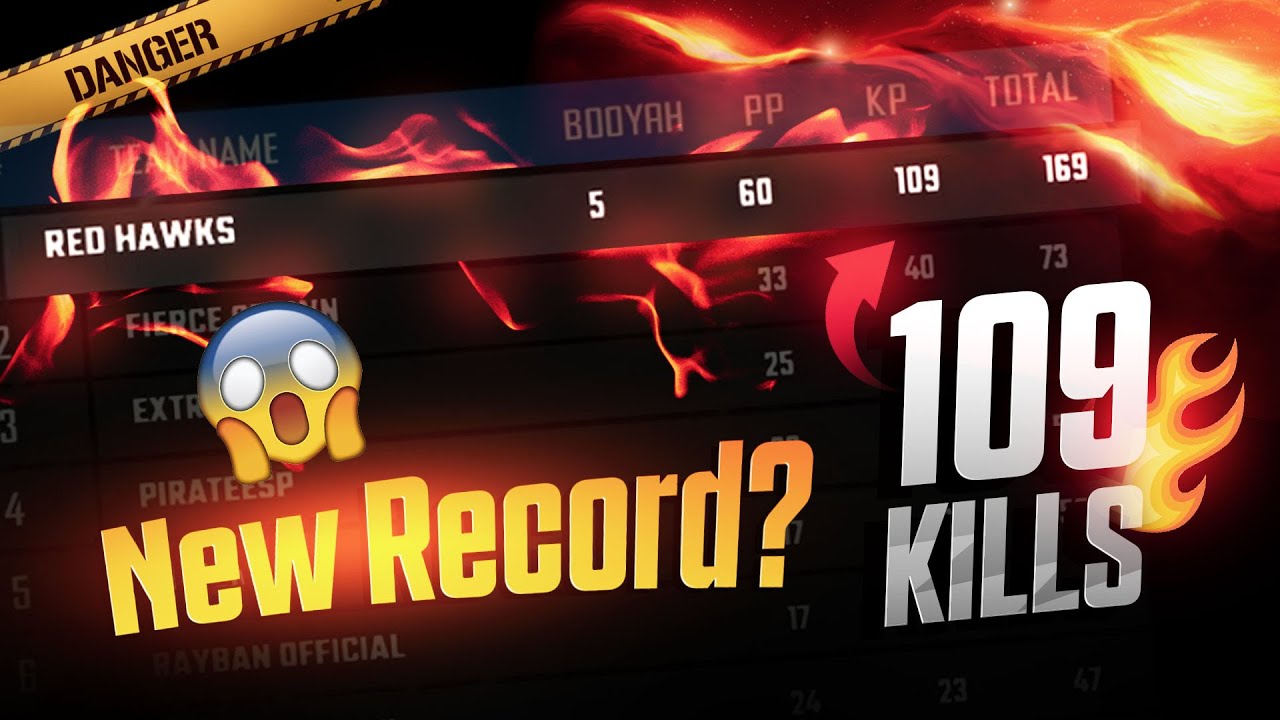 INSANE 5 Booyahs in 5 Matches! 🔥 109 Kills - New Record!