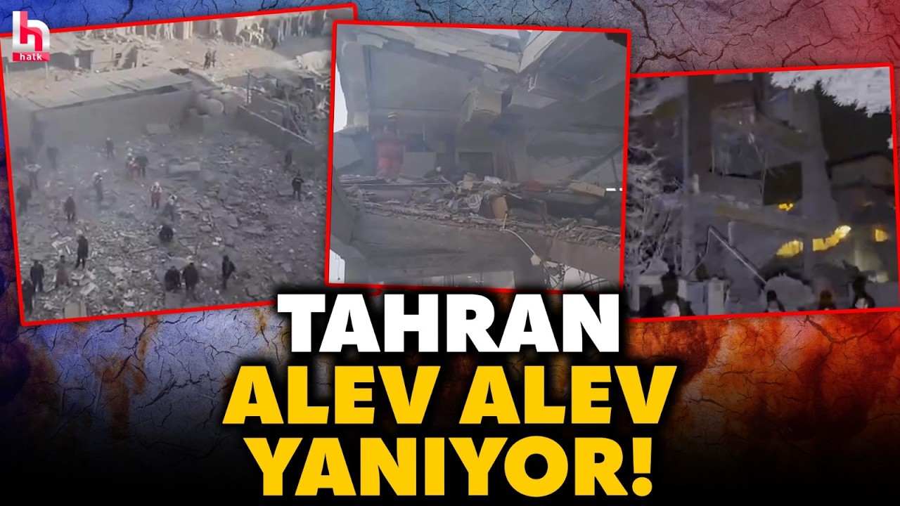 İsrail, İran'a bomba oldu yağdı! Tahran'da taş üstünde taş kalmadı! İşte o saldırı anı...