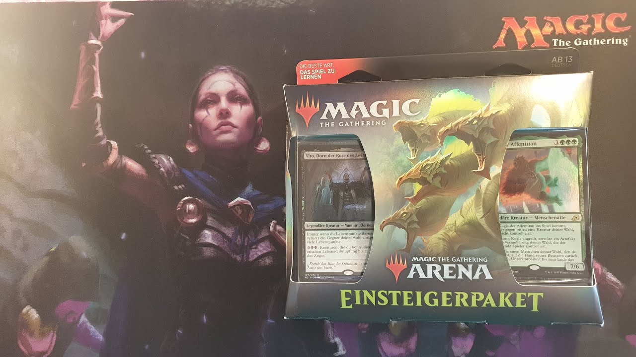 Unboxing Magic the Gathering - Einsteigerpaket 2x60 Karten Deck - Ikoria - DoffazukisDeckbauDungeon