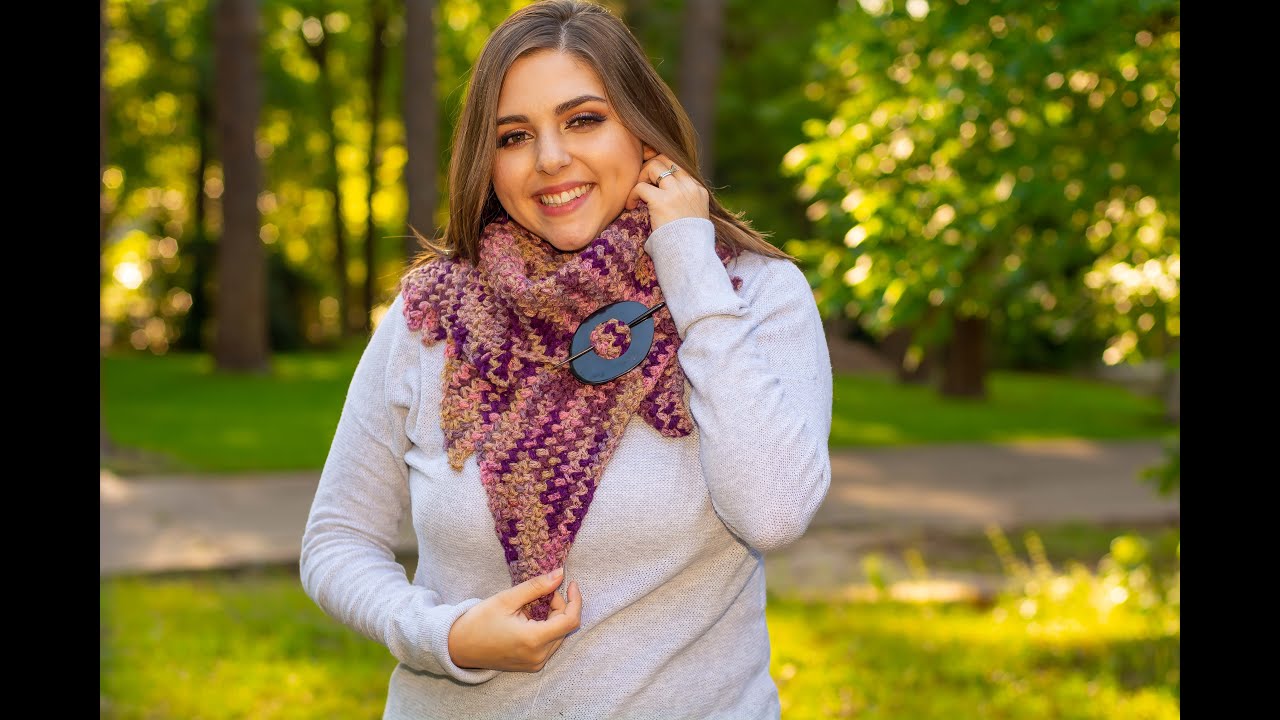 Cuello bufanda variación de cola de dragón tejida a crochet