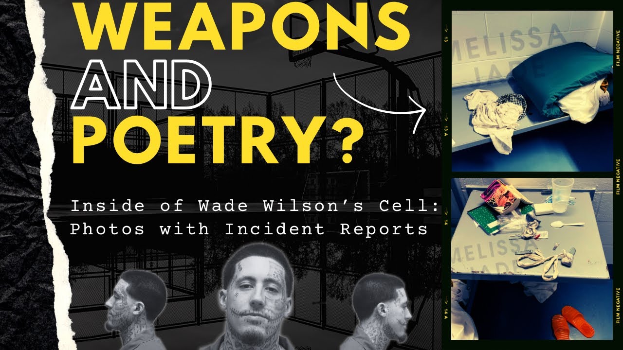 Weapons & Poetry?: Inside of Wade Wilson’s Cell | Photos with Incident Reports