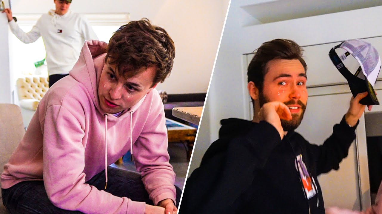 RAOUL MOET HUILEN DOOR RUZIE MET ROBBIE (PRANK)