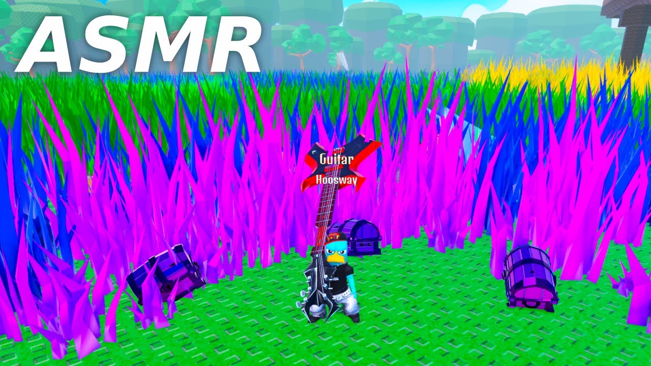ASMR Gaming Roblox Cut Grass | Whispering, Keyboard ASMR & Giveaway