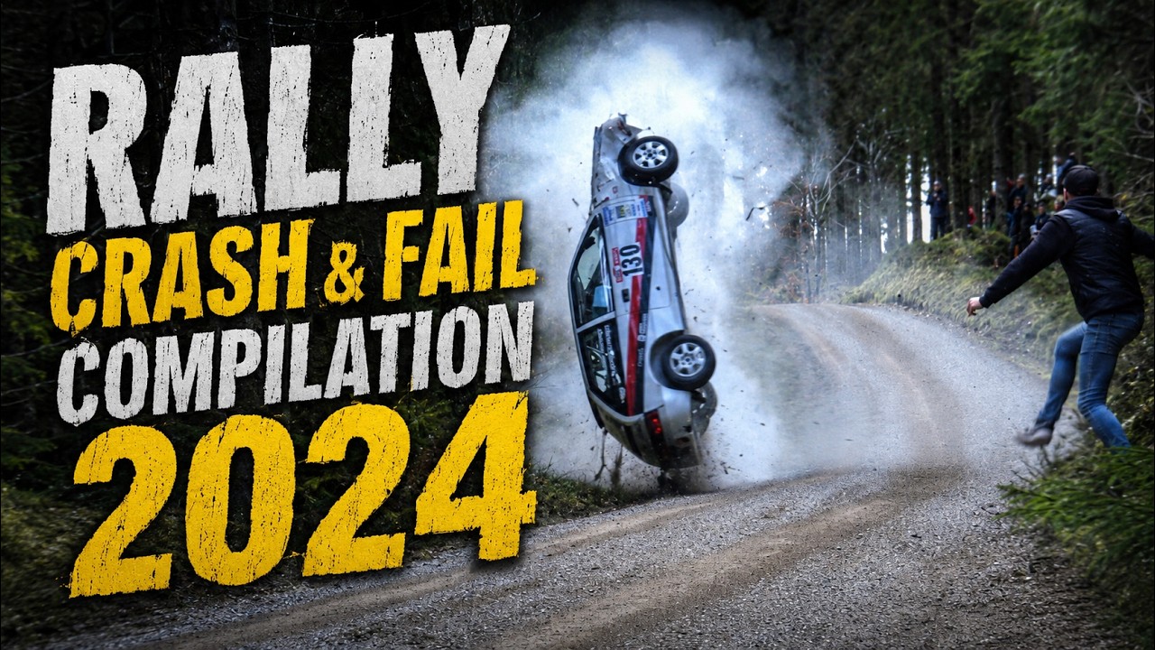 Rally Crash & Fail Compilation 2024 [HD]