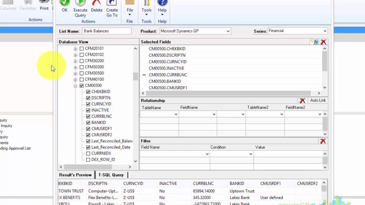 Creating NEW SmartList Objects in Microsoft Dynamics GP