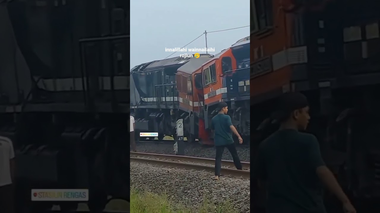 (7/11/2022) sekitar 02.25 WIB terjadi tabrakan antara lokomotif CC 205 