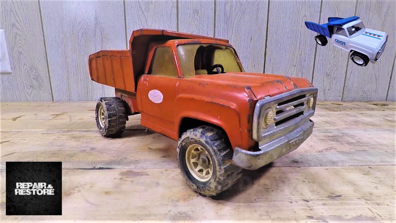 I like my TONKA DUMP TRUCK  