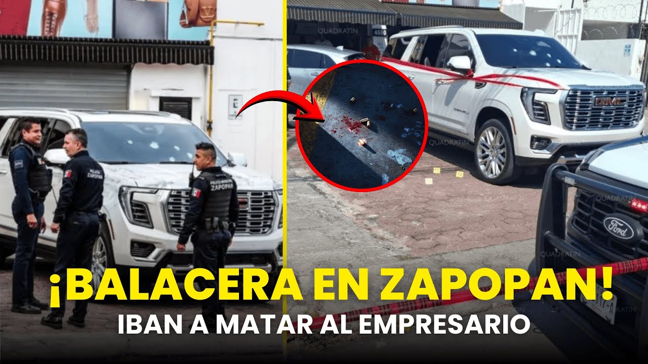 ¡EMBOSCADA MORTAL! HARFUCH SALE A CAZAR SICARIOS EN ZAPOPAN
