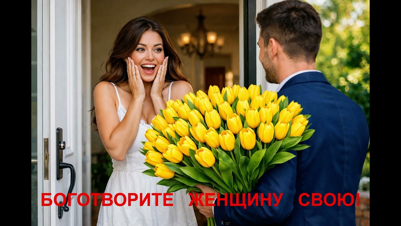 БЕСПОДОБНАЯ   ПЕСНЯ  -  БОГОТВОРИТЕ   ЖЕНЩИНУ   СВОЮ!