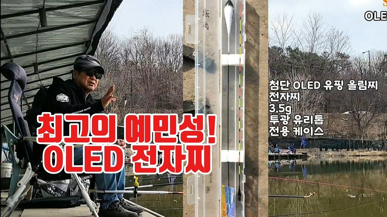 OLED 전자찌. 투광 유리톱 예민성 끝장!