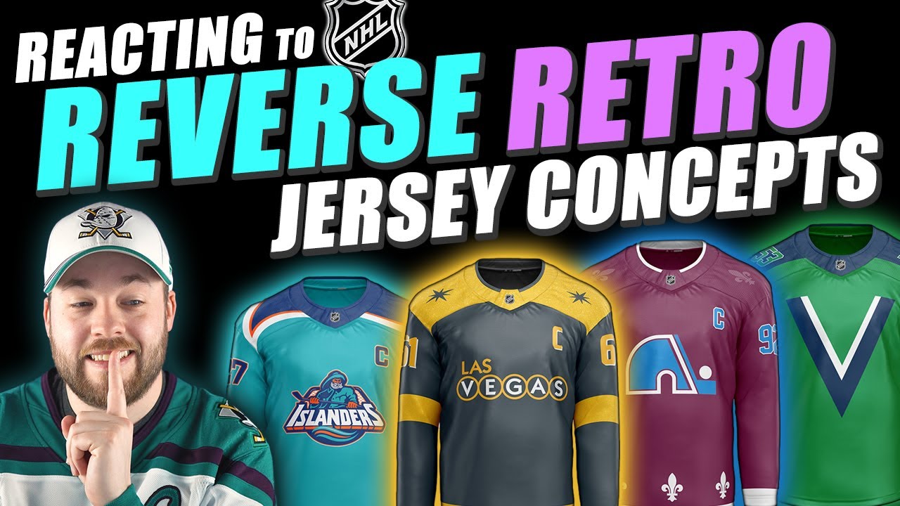 Reacting to NHL Reverse Retro Concepts!