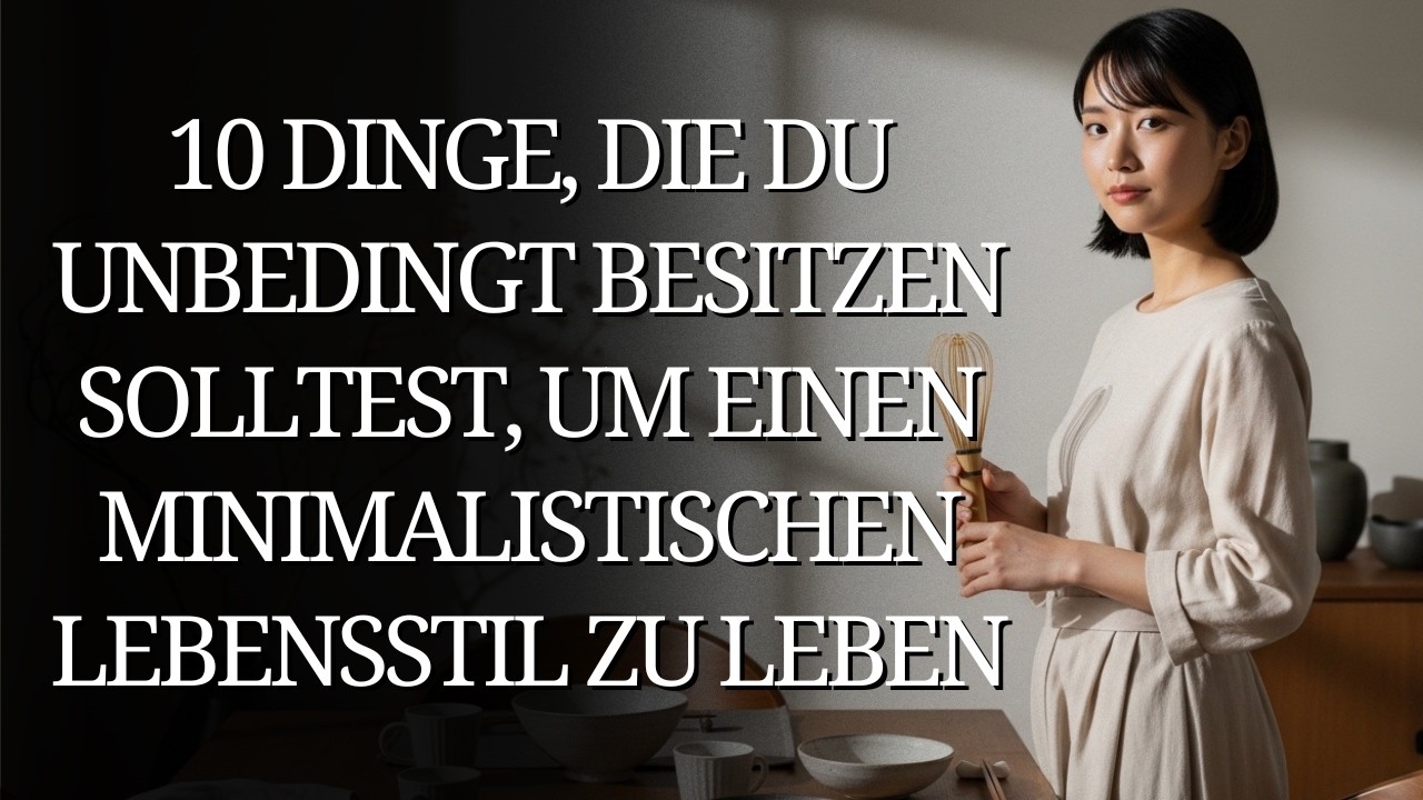 10 Dinge, die du unbedingt besitzen solltest, um einen minimalistischen Lebensstil zu leben