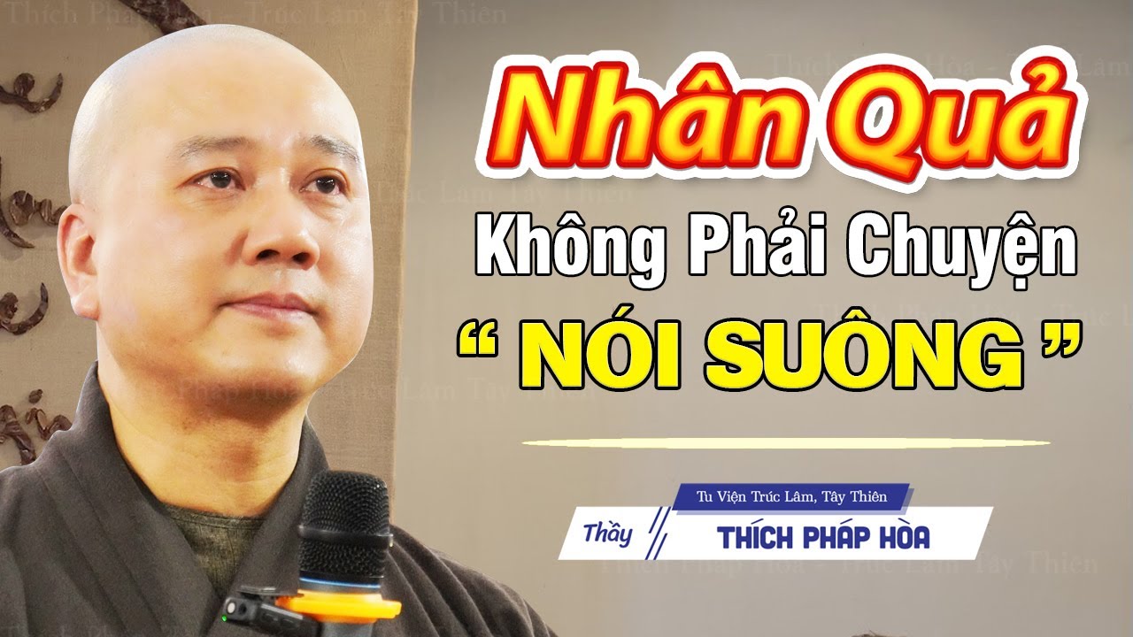 Nhân Quả không phải chuyện 