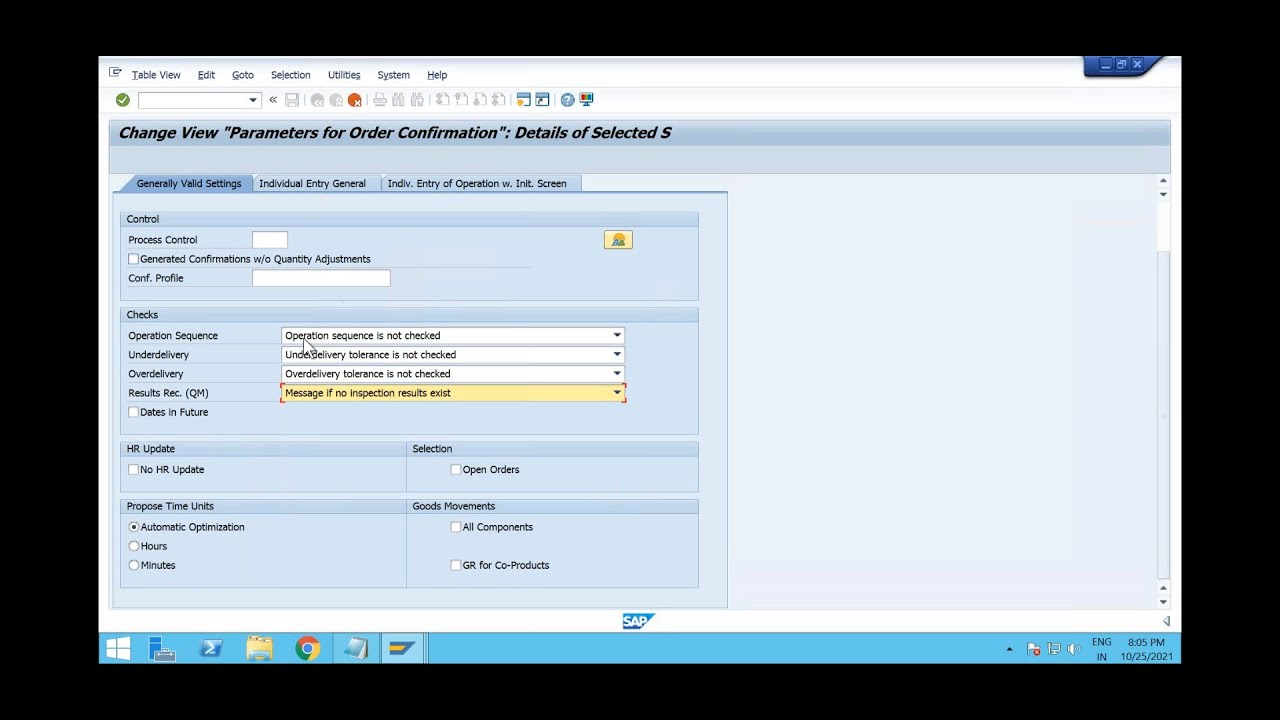 Видео 5. Конфигурация цеха SAP Production Planning #ecc #s4hana #manufacturing #sappp