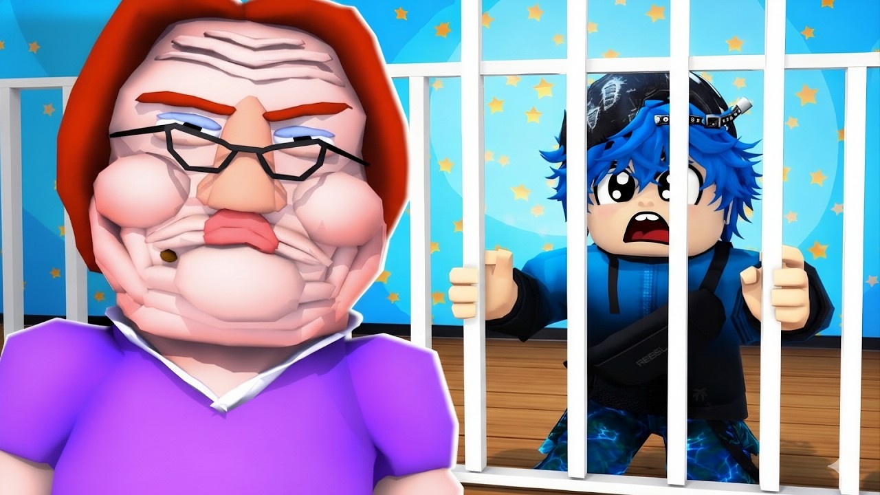 Roblox Lekin Yovuz Buvi Bizga Enagalik Qilmoqchi !