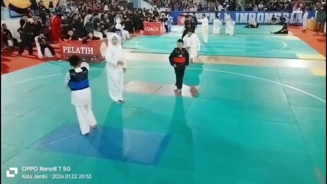 Video Muhammad Dzaki Alfatih Kejuaraan Nasional pencak silat Himssi GP ke 4 Piala Gubernur Jambi
