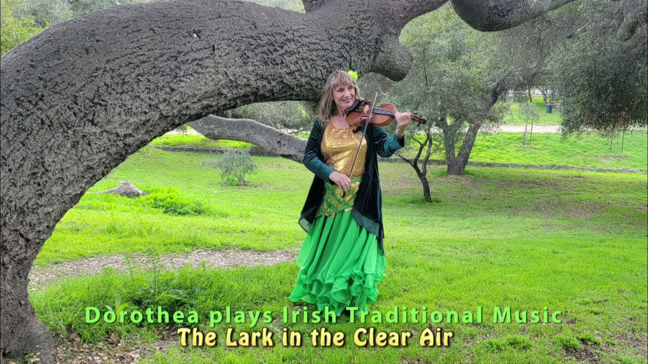 The Lark in the Clear Air  - Violin with tracks
