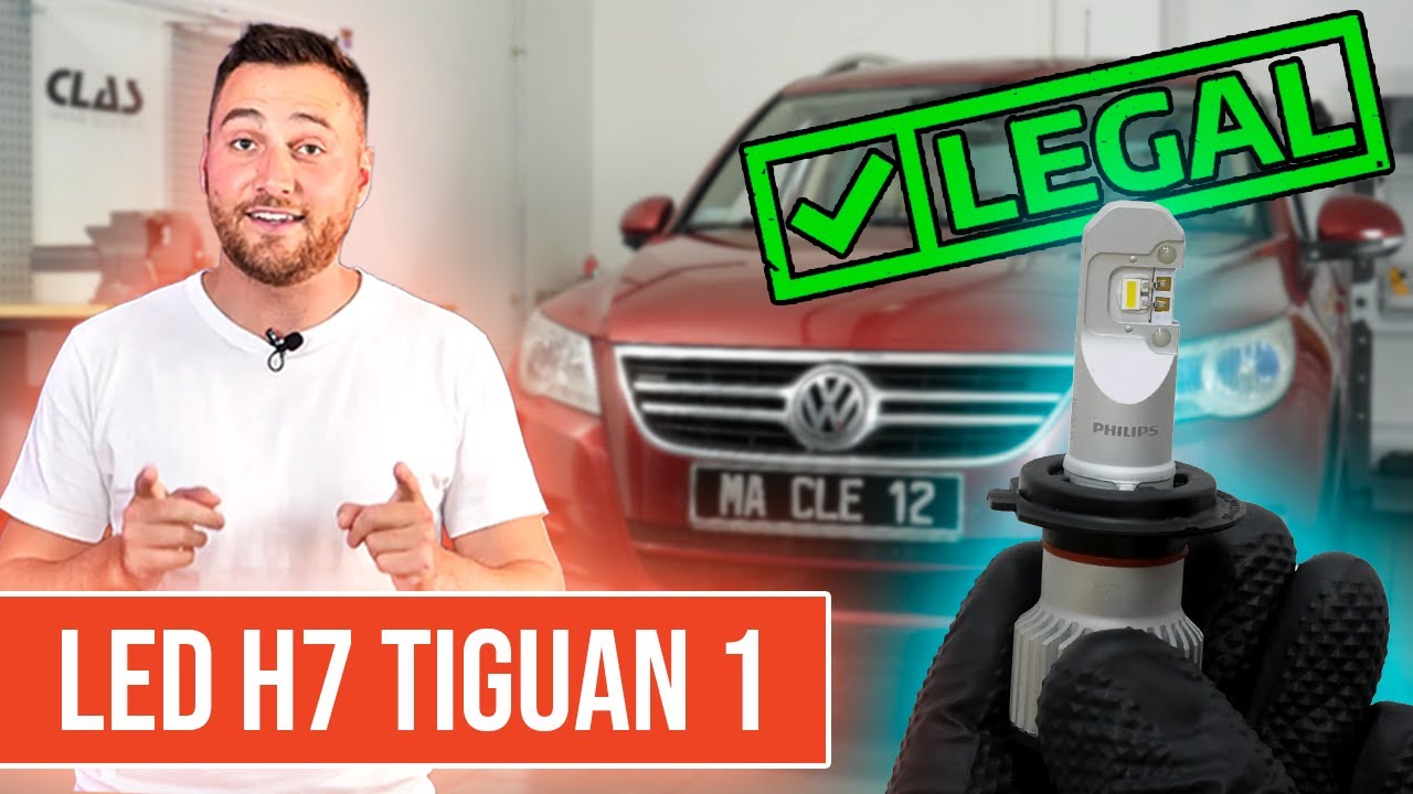 ENFIN LEGAL! Installer un kit LED H7 sur Tiguan 1 💡