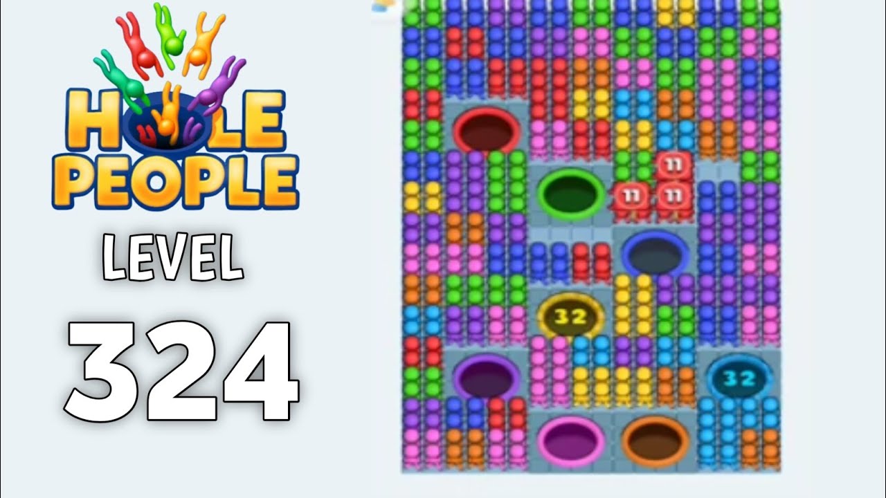 Hole People level 324 walkthrough solution