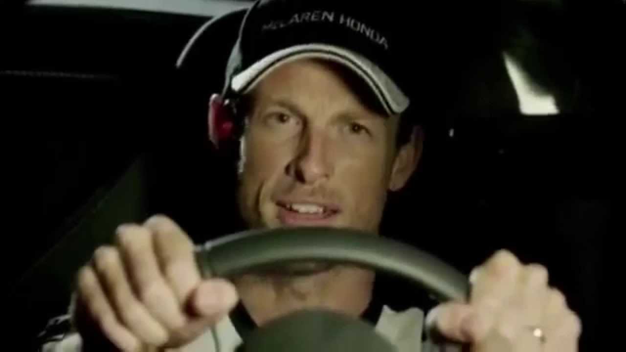 Back To the Racetrack Button& Alonso McLaren 650S (Back To the Future JasGP DeLorean DMC-12)