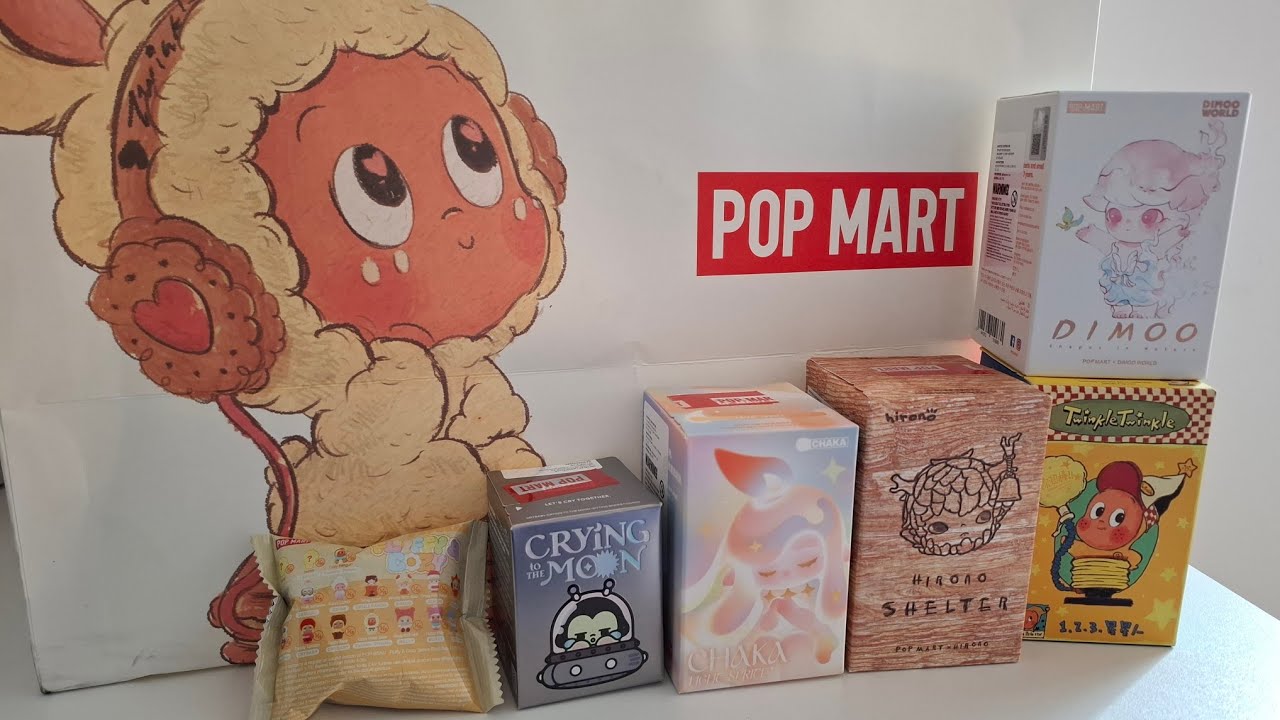 TANTISSIME BLIND BOX DA POP MART!!! LABUBU, MOLLY, DIMOO, TWINKLE TWINKLE!!!